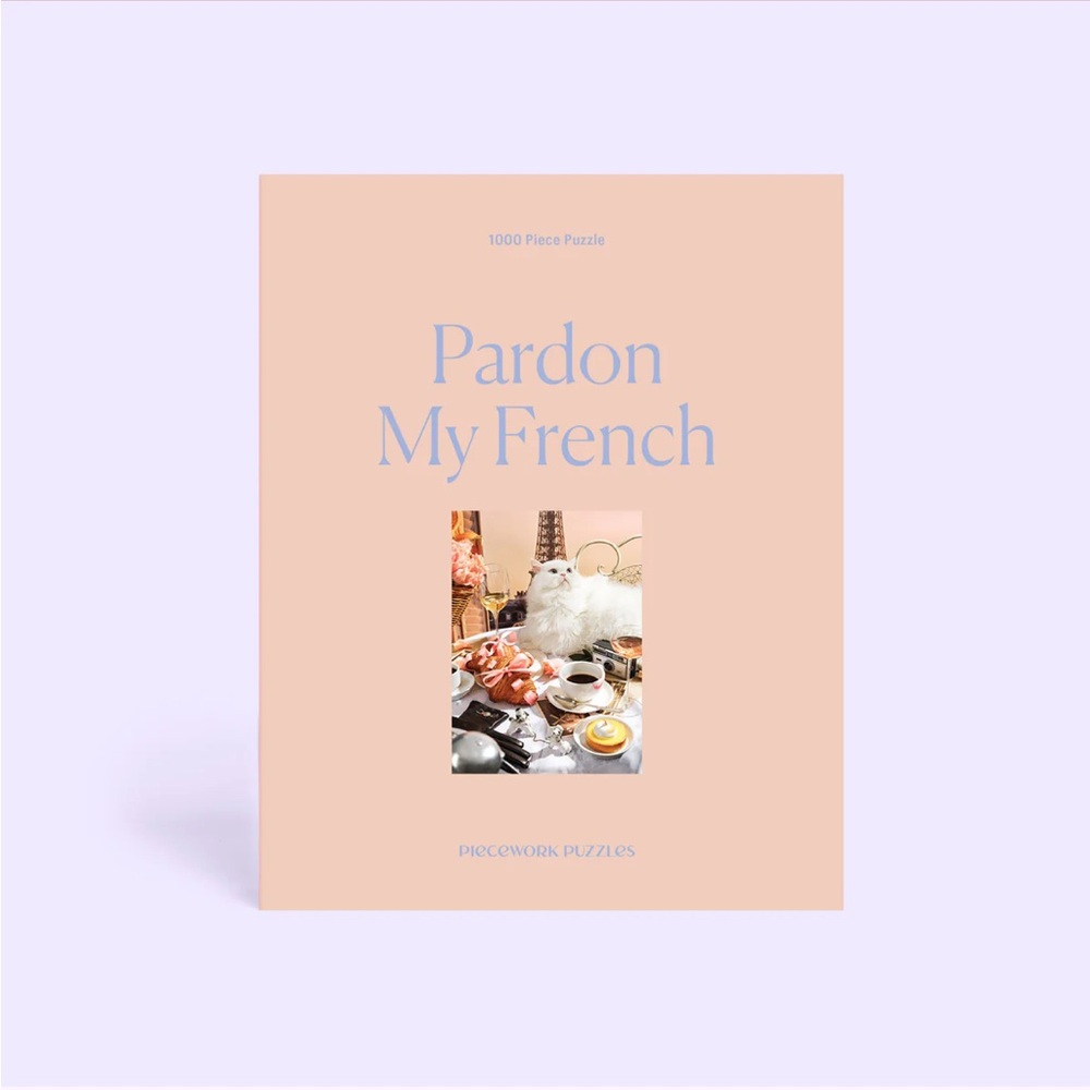 Piecework Pardon My French 1000-Piece Puzzle